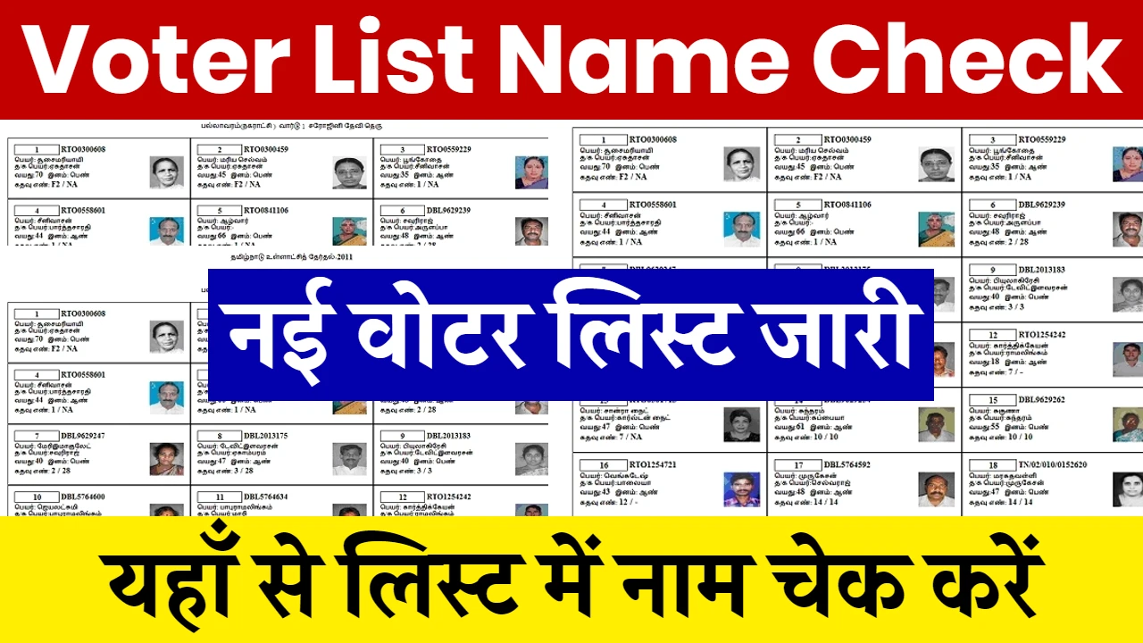 Voter List Name Check